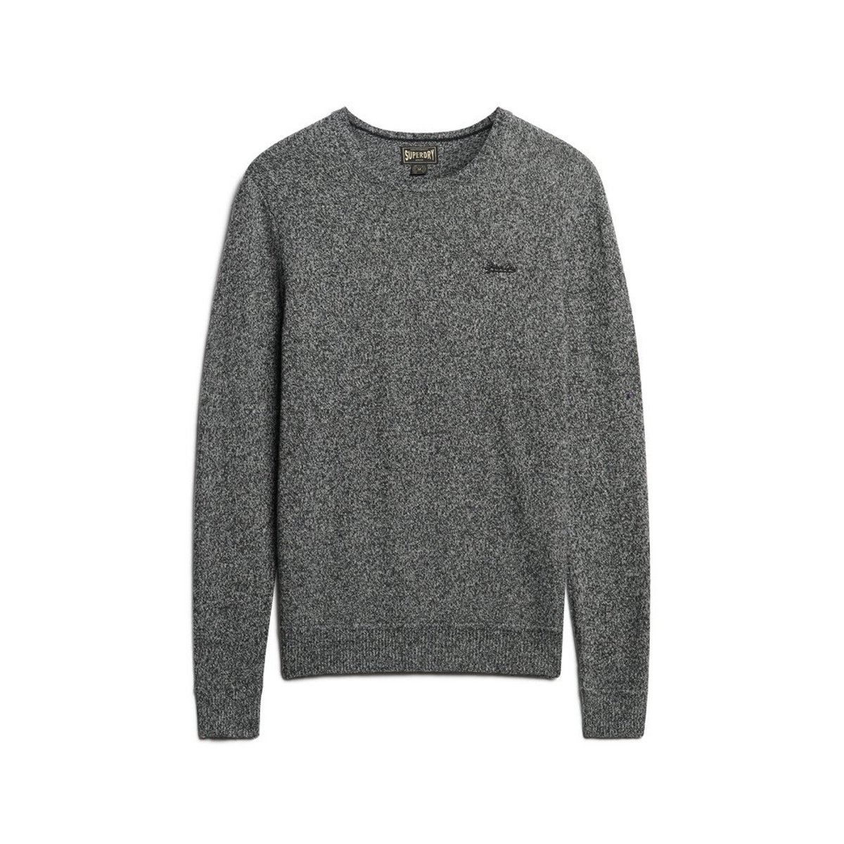 Pull col rond Essential anthracite, SUPERDRY