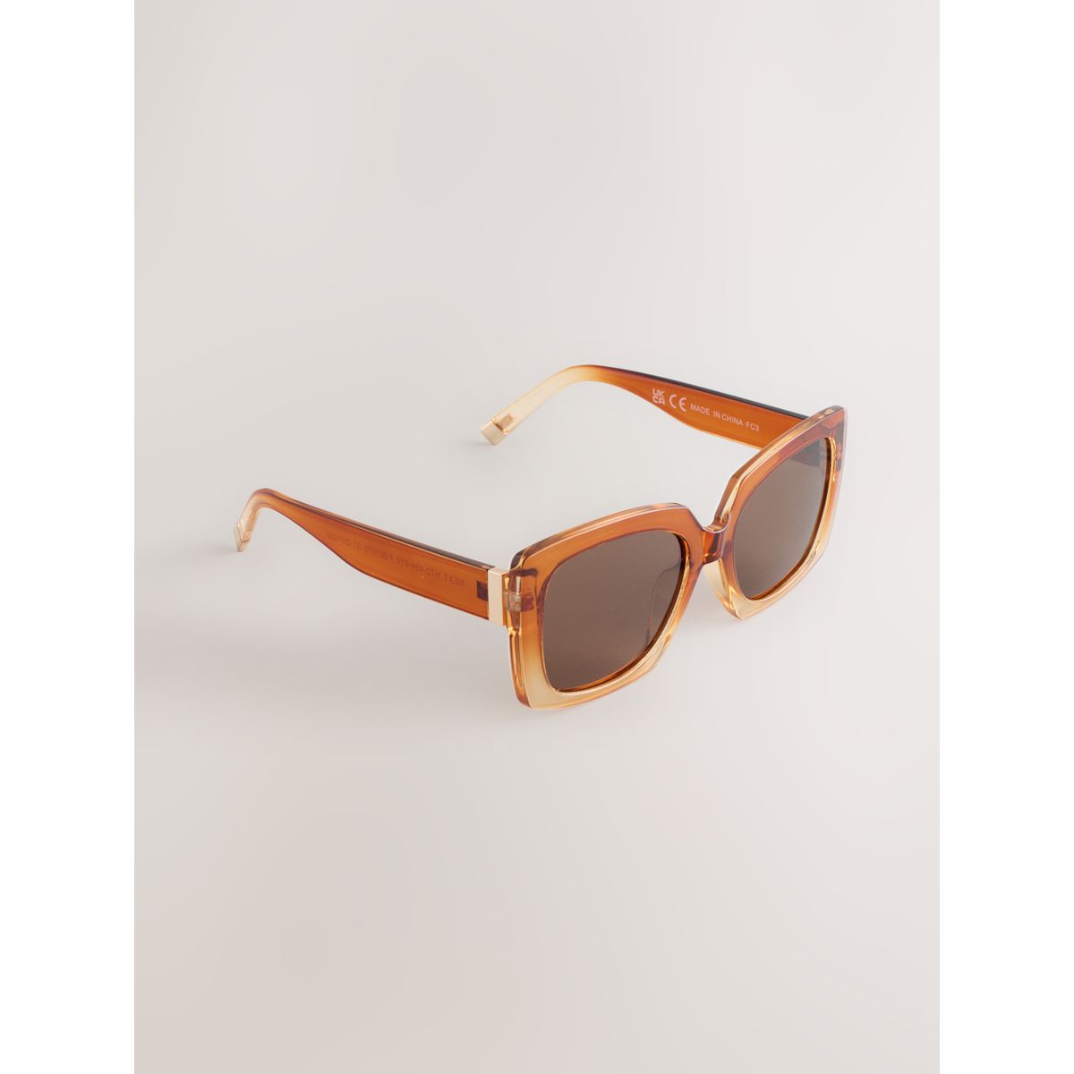 Lunettes de soleil carrées orange, NEXT