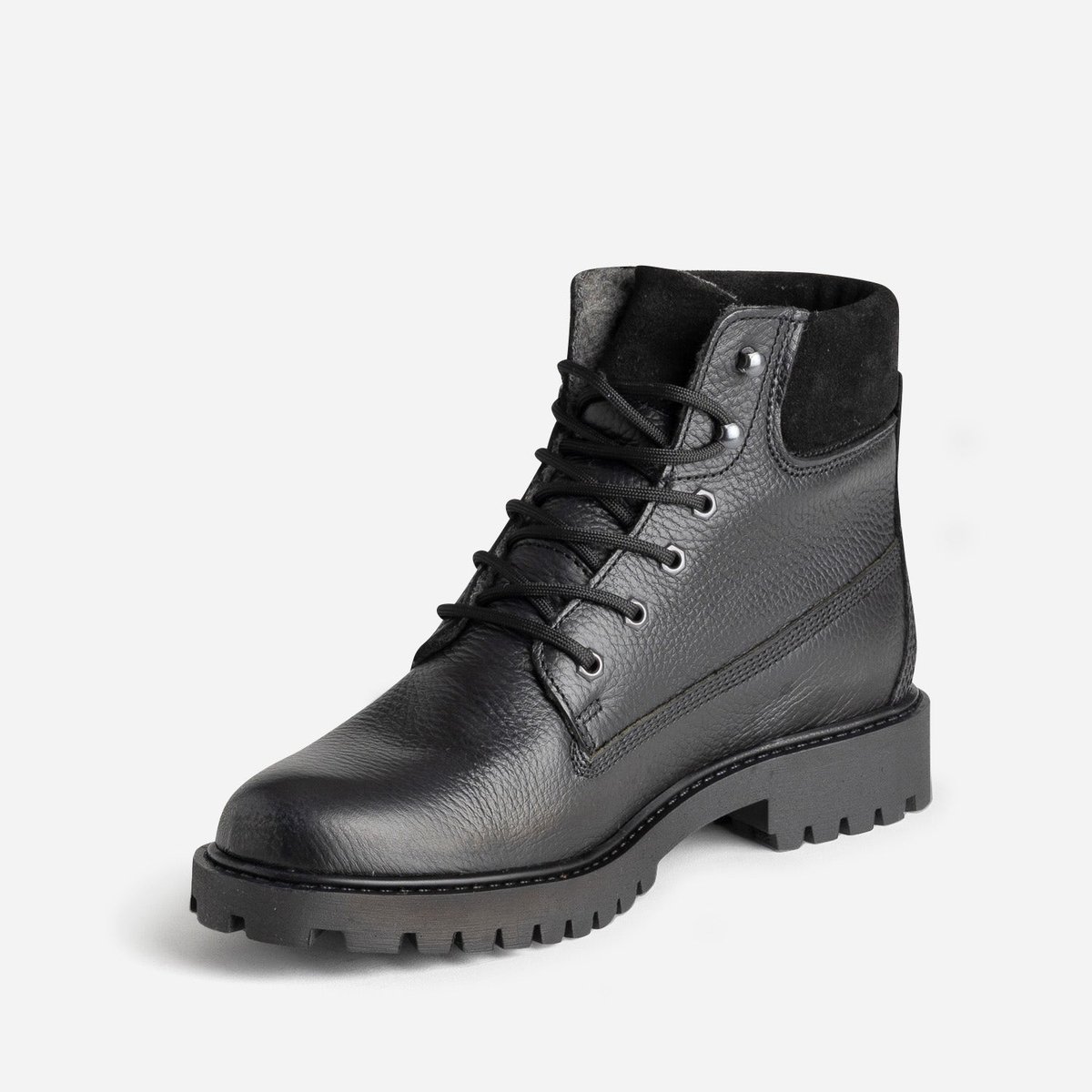 Boots en cuir BERTIL noir, ERAM