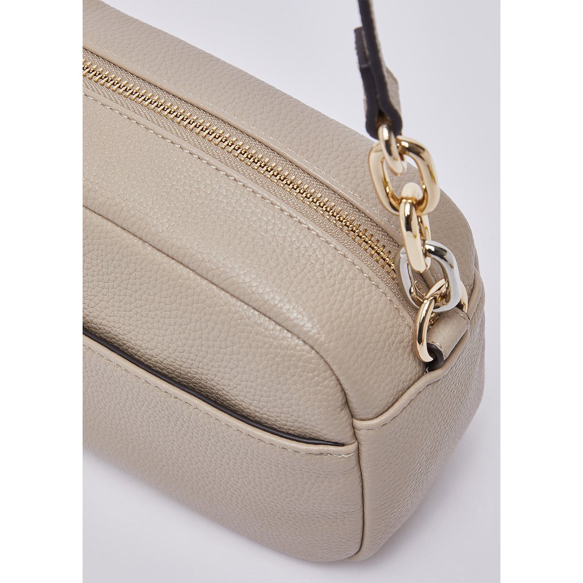 Sac bandoulière moyen blanc, LIU JO
