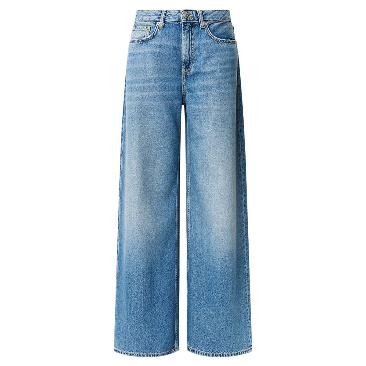 Jean Coupe Large, Taille Moyenne 11.5oz blue rigid denim, PEPE JEANS