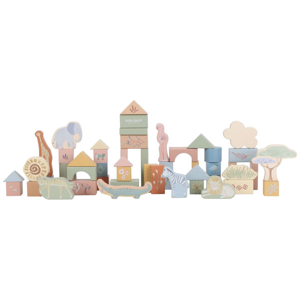 Blocs de construction multicolore, LITTLE DUTCH