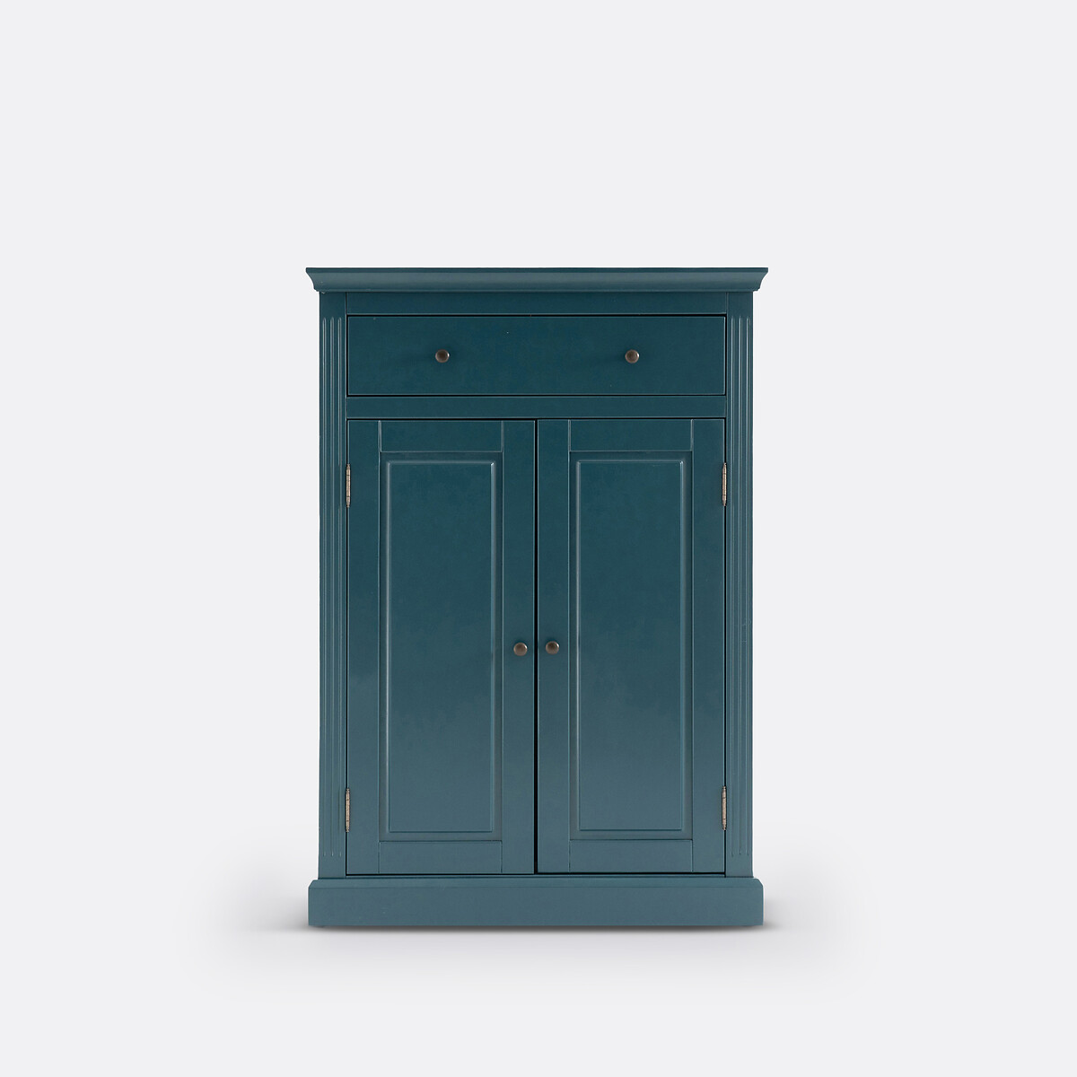 Credenza parigina in pino massiccio e MDF, Poiret blu di prussia, LA REDOUTE INTERIEURS