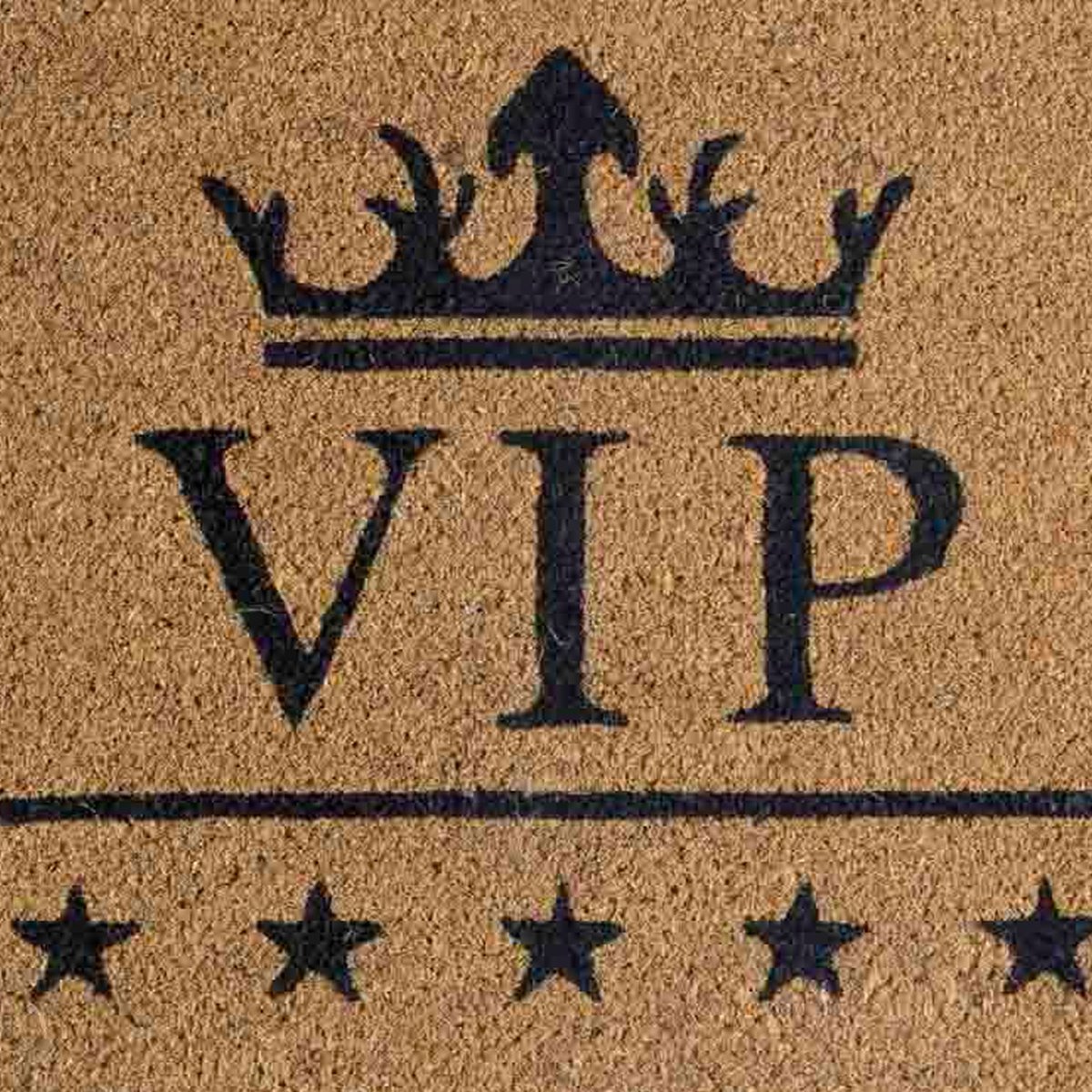 Paillasson coco VIP 40x60cm marron, WADIGA