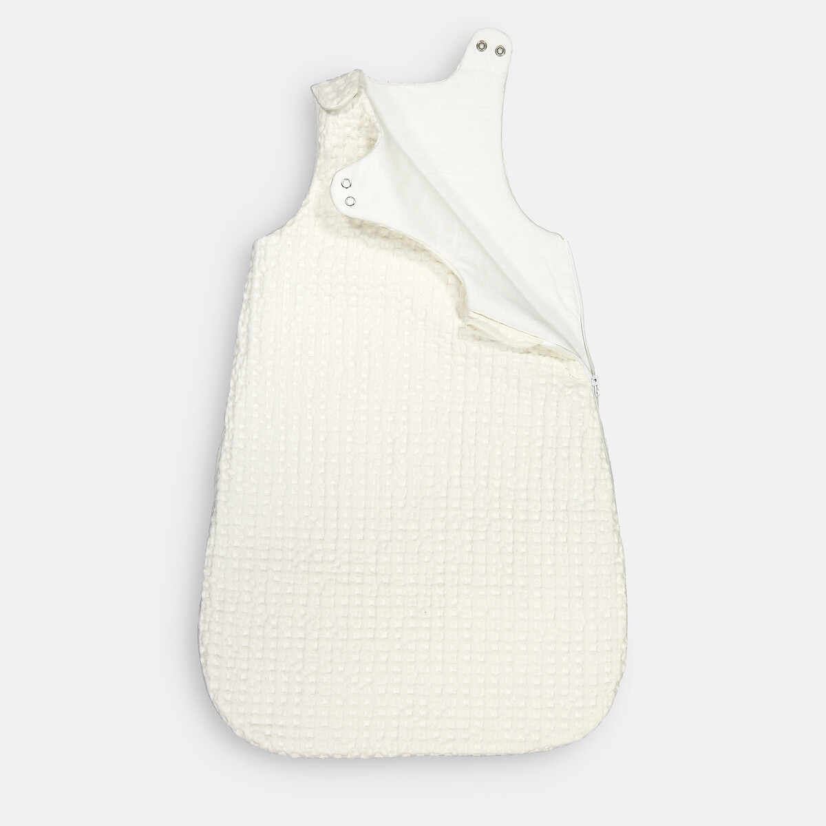 Saquito de dormir de algodón, tejido de panal, TIFLY blanco, LA REDOUTE INTERIEURS