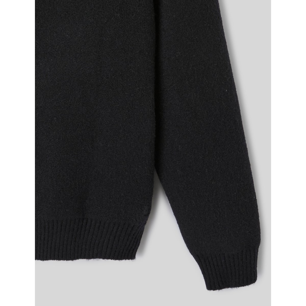 Cardigan jacquard dos noir, BZB