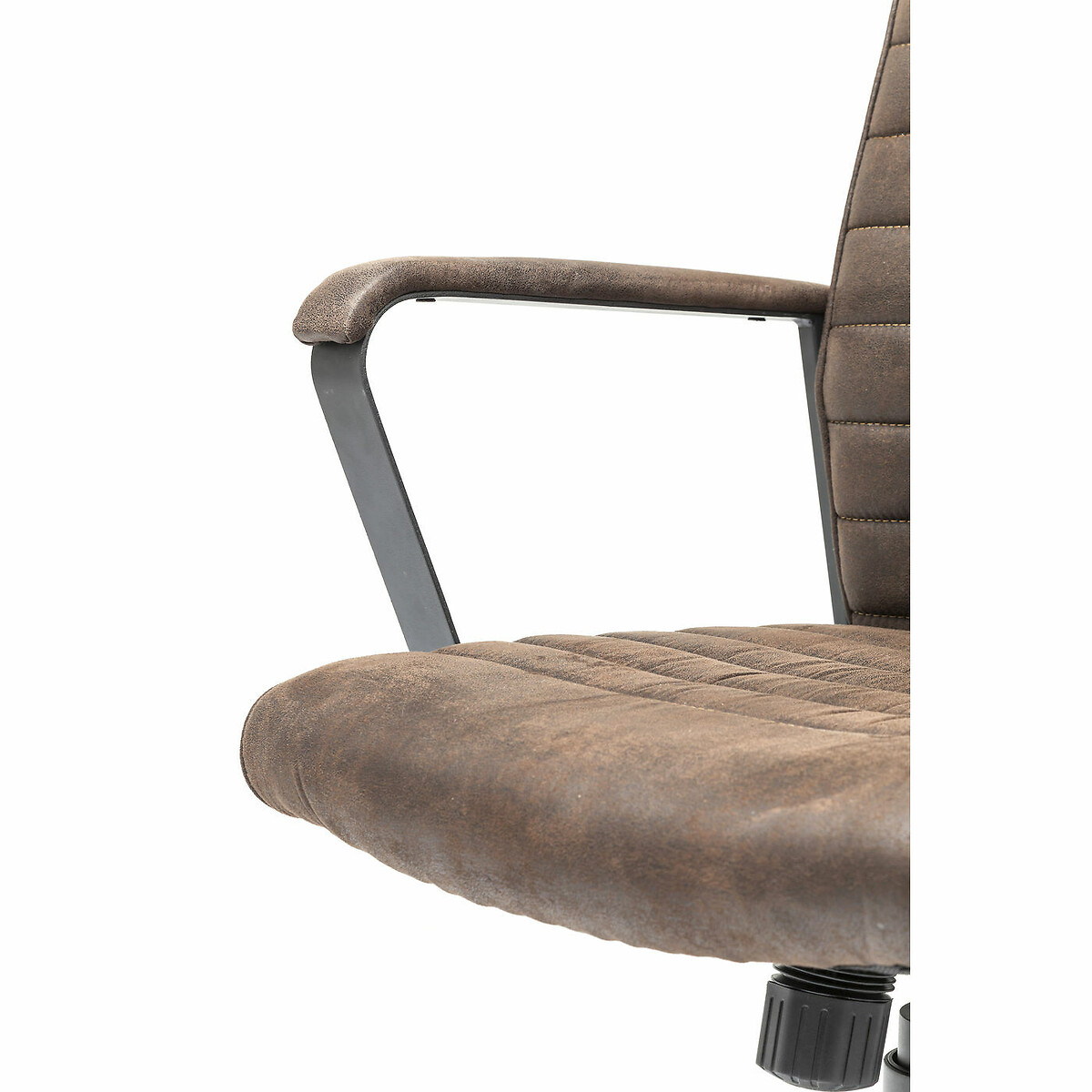 Chaise de bureau pivotante Labora marron marron, KARE DESIGN