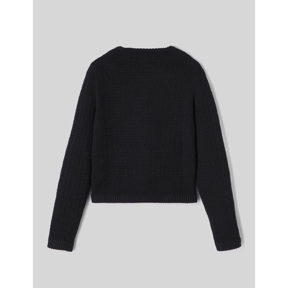Gilet boutonné noir, BZB