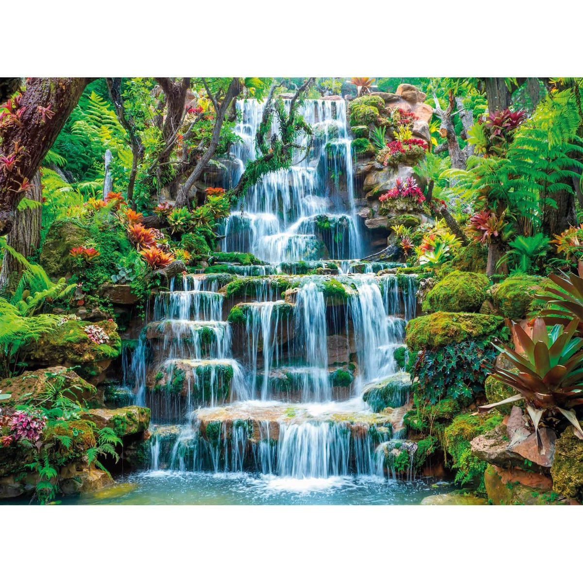 Peace Puzzle - 500 pièces - The Flow couleur unique, CLEMENTONI