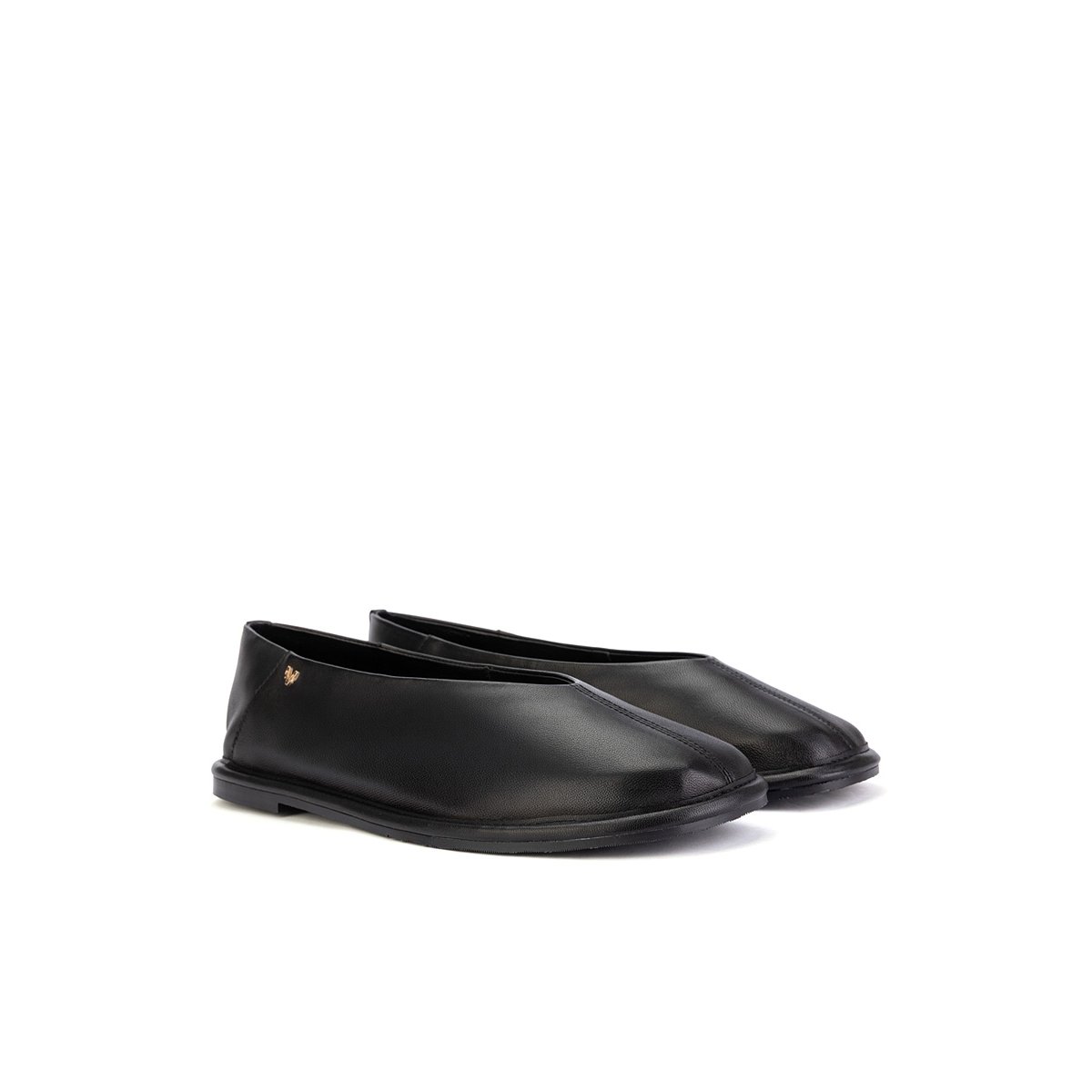 Ballerines cuir Cusani black, MARTINELLI