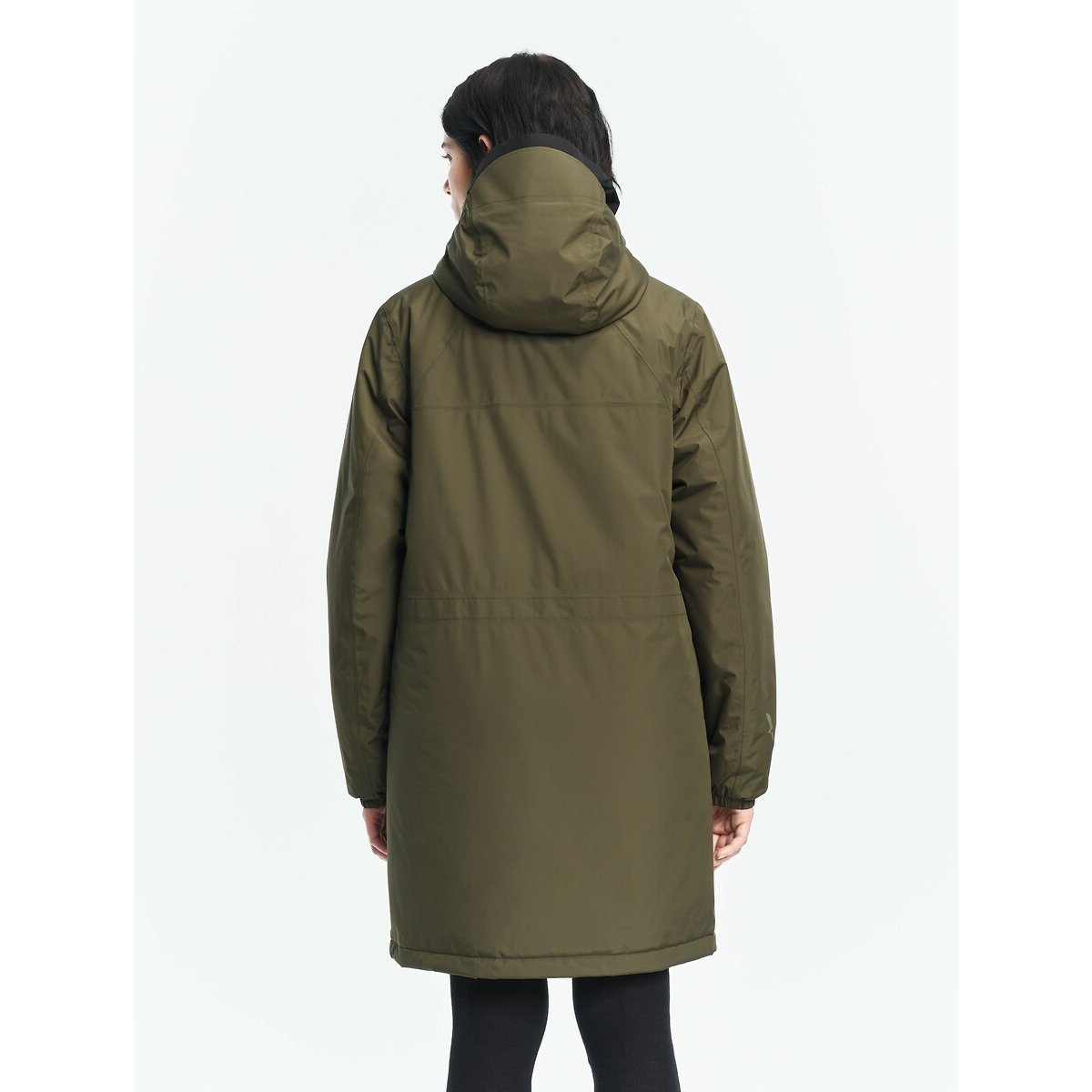 Parka larga impermeable unisex MTD caqui, AIGLE