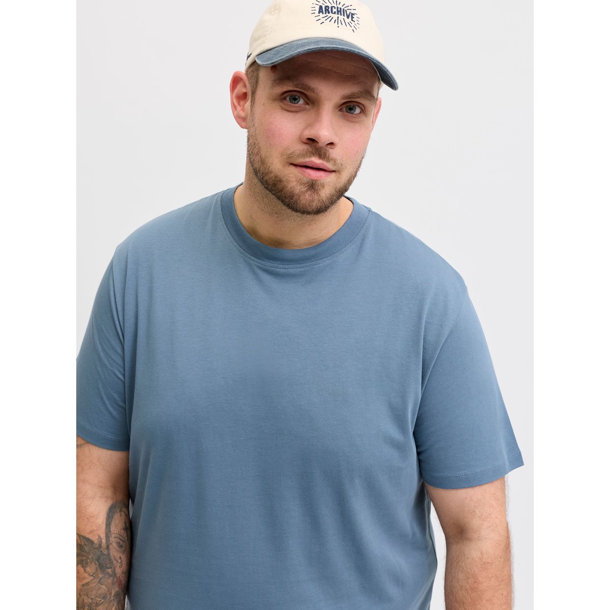 T-Shirt blue mirage, JACK & JONES