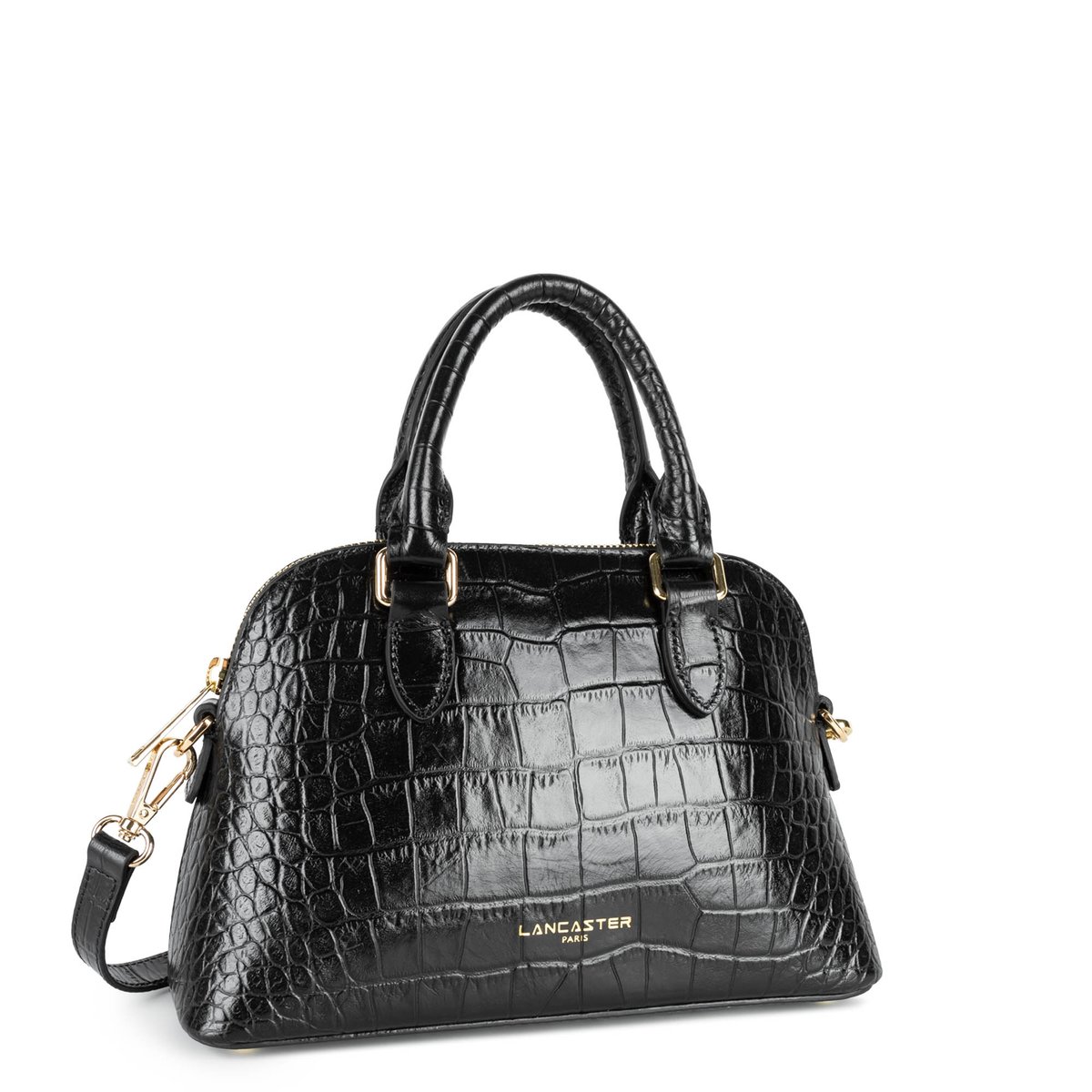 Sac demi lune EXO noir, LANCASTER