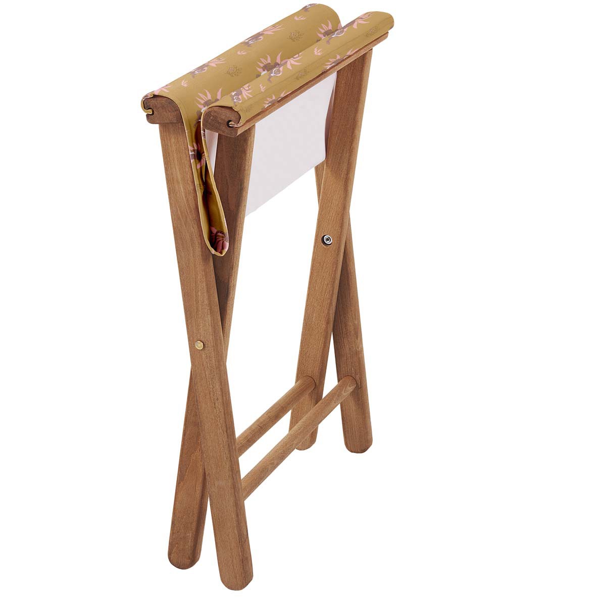 Pliant pêcheur en eucalyptus et toile outdoor, BENGALI marron, VENT DE BOHÈME