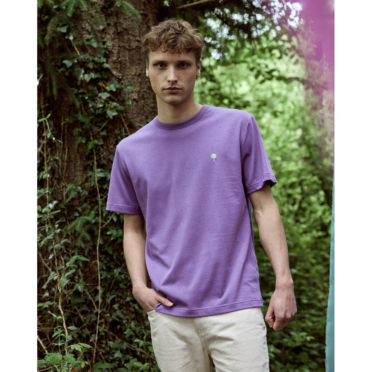 T-shirt LUGNY violet, FAGUO