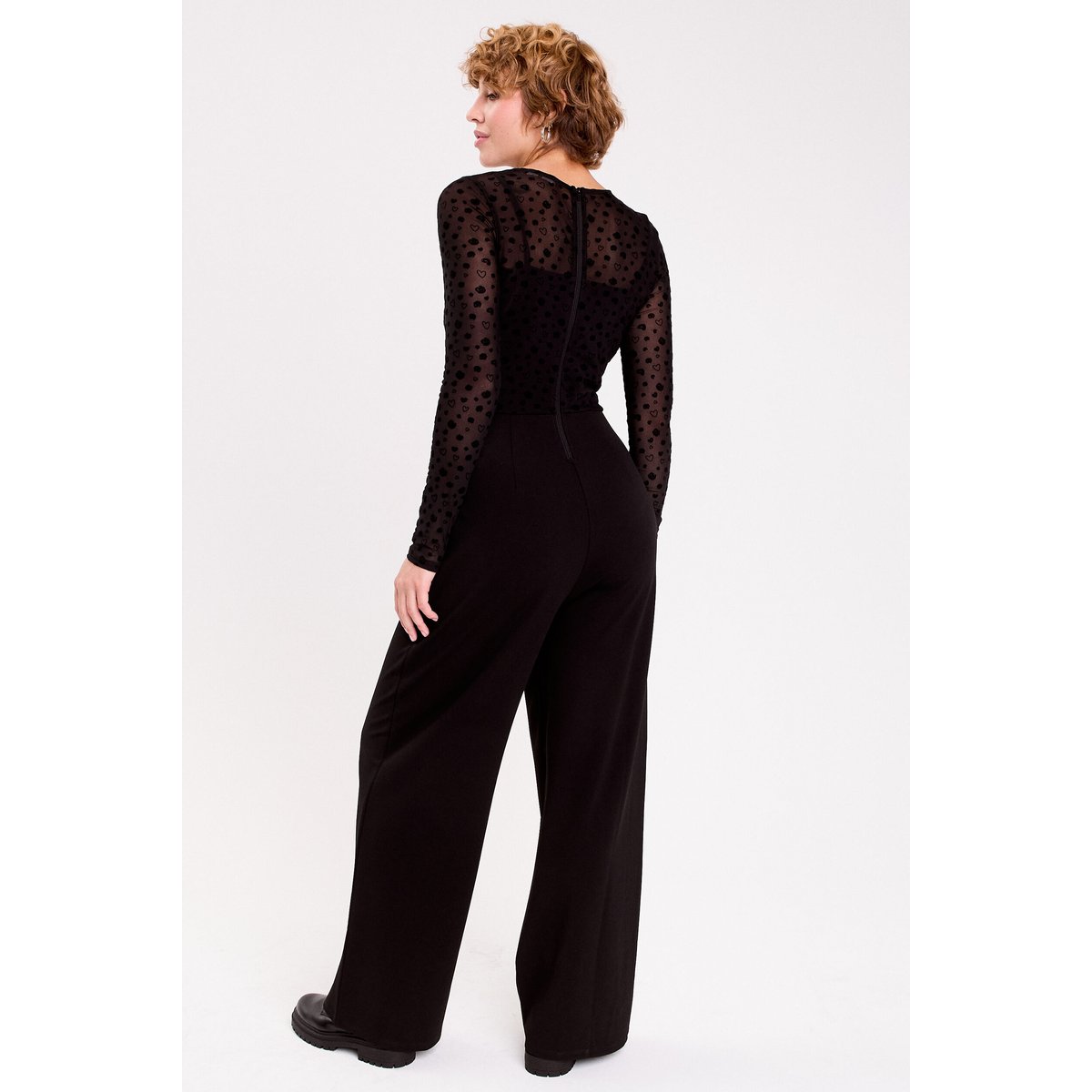 Combinaison aspect dentelle noir, CACHE CACHE