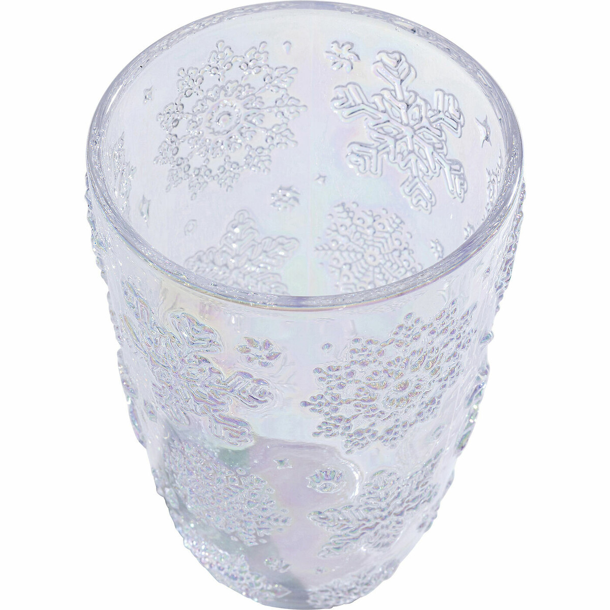 Verre à eau Ice Flowers colore lilas, KARE DESIGN