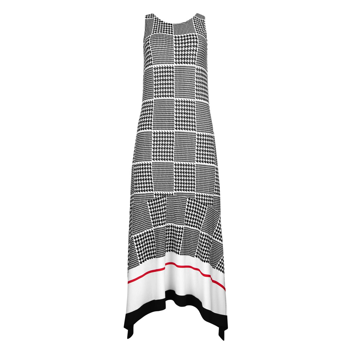 Robe longue estivale sans manches Quito noir, LISCA