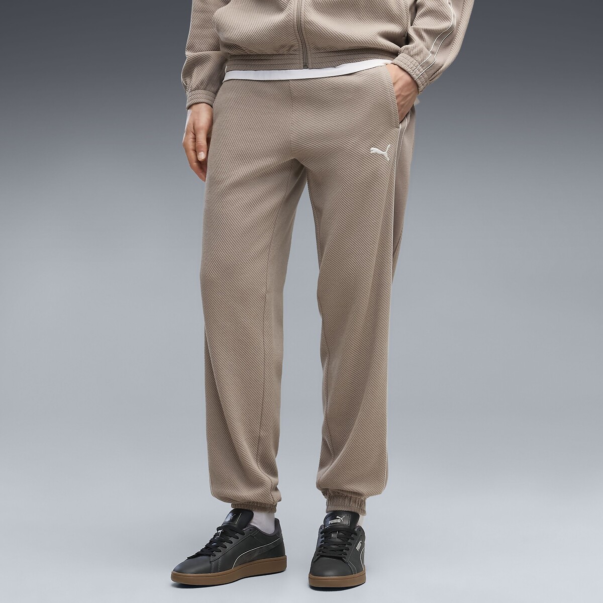 Sporthose, Puma Class taupe-grau, PUMA