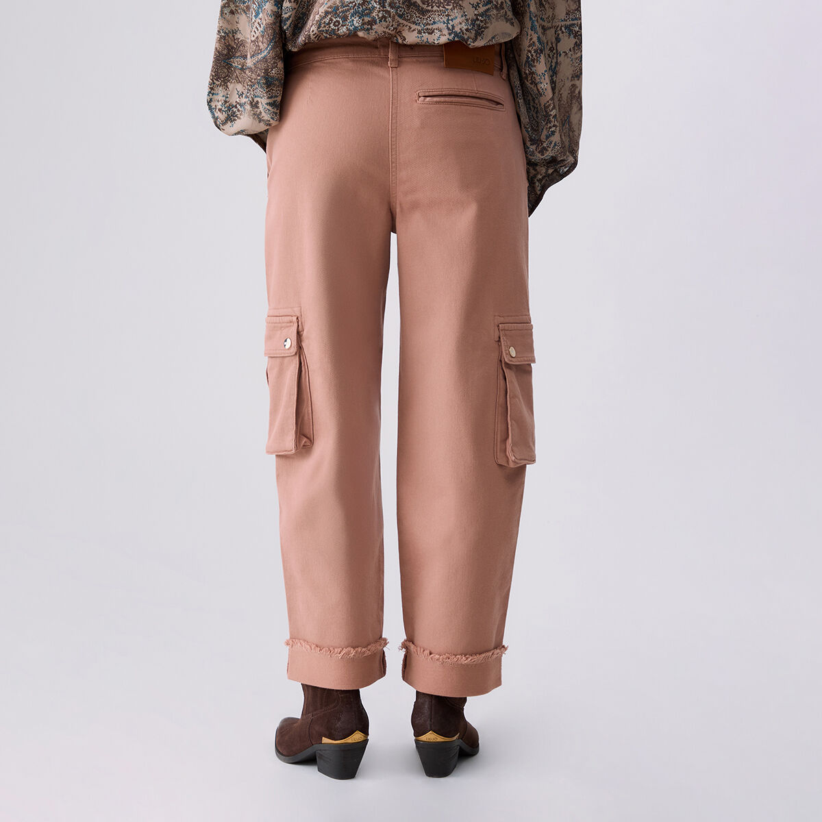 Pantalon de travail avec poches chair, LIU JO