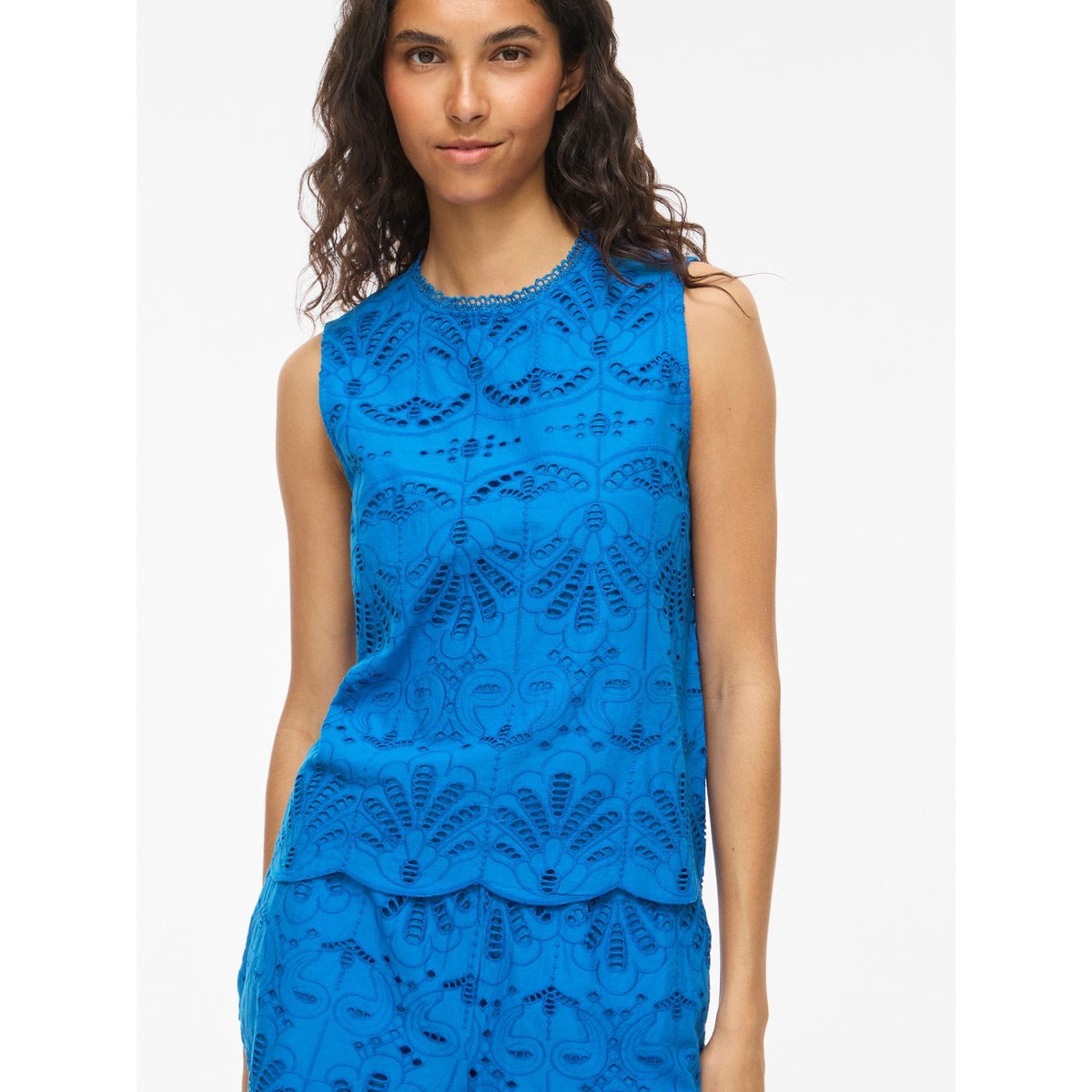 Top Sans Manches bleu - victoria blue1, VILA