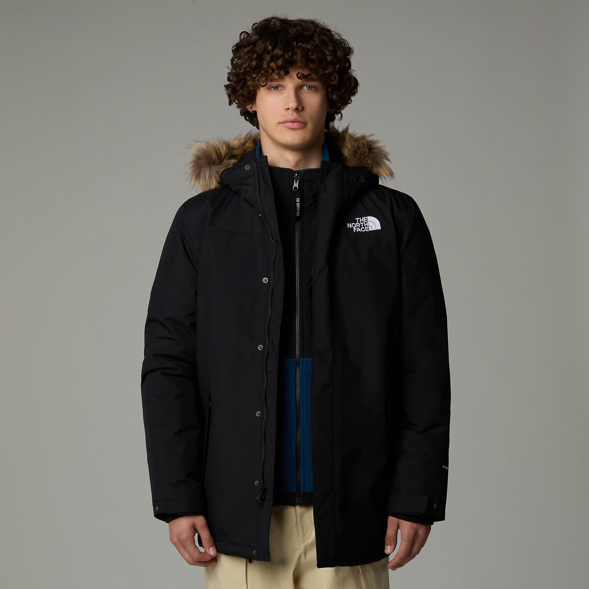Parka chaude à capuche Zaneck noir/noir, THE NORTH FACE