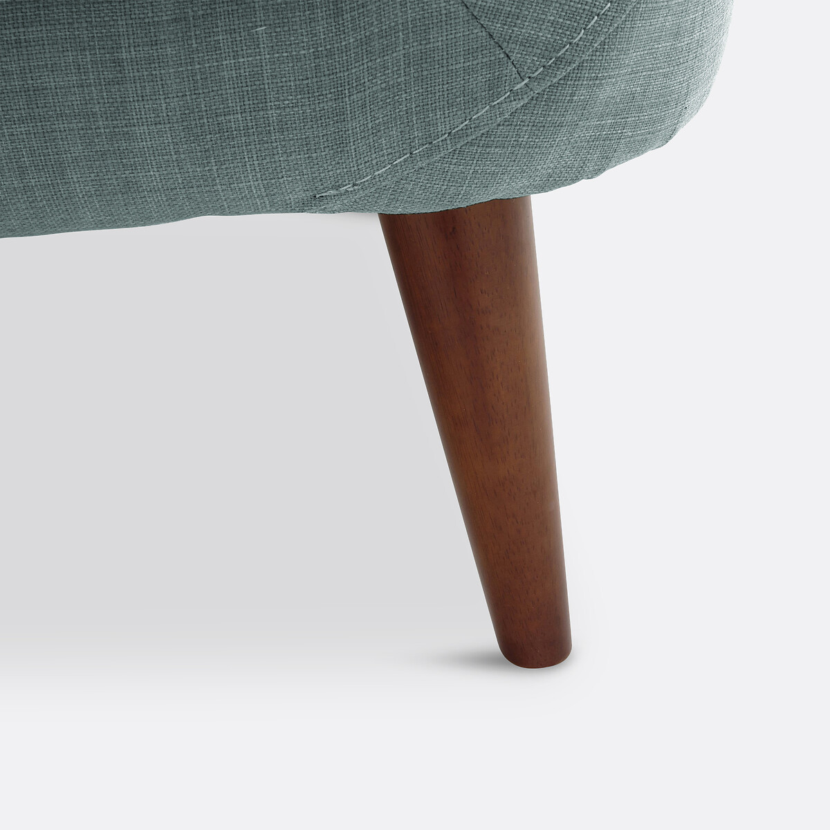 Fauteuil polyester, Séméon eucalyptus, LA REDOUTE INTERIEURS