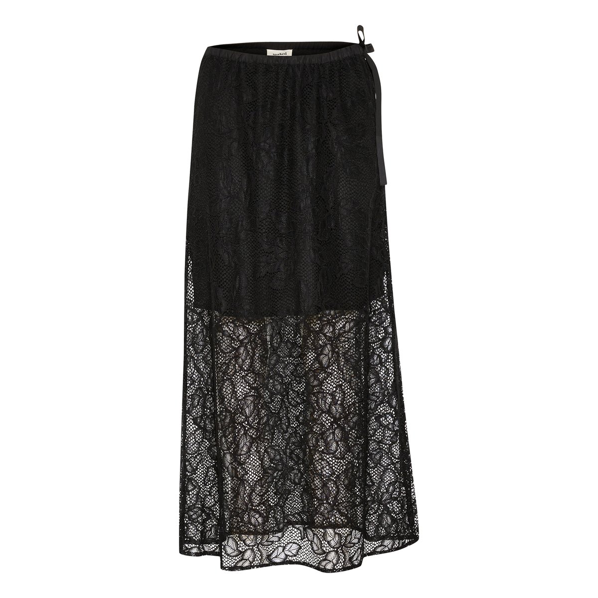 SOAKED IN LUXURY Jupe - tissage léger SLNylah noir, SOAKED IN LUXURY