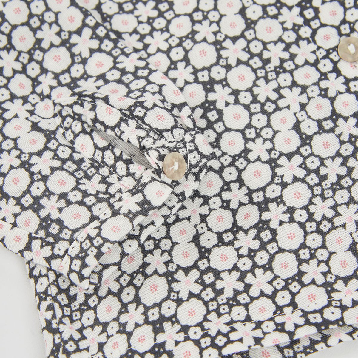 Blouse fille imprimé fleurs multicolore, BOBOLI