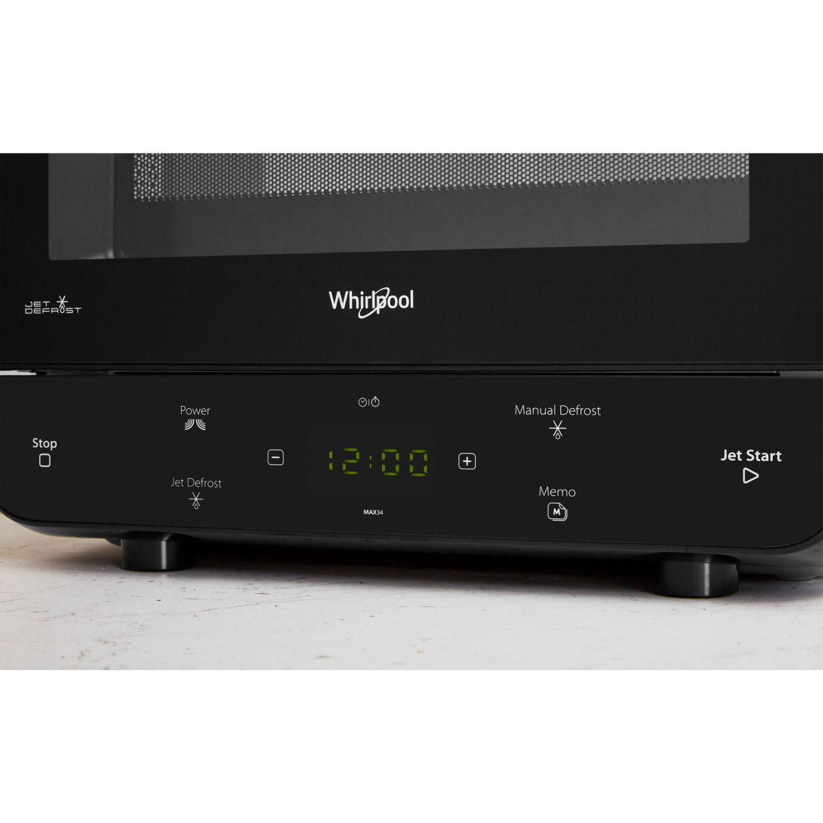 Micro ondes MAX34NB noir, WHIRLPOOL