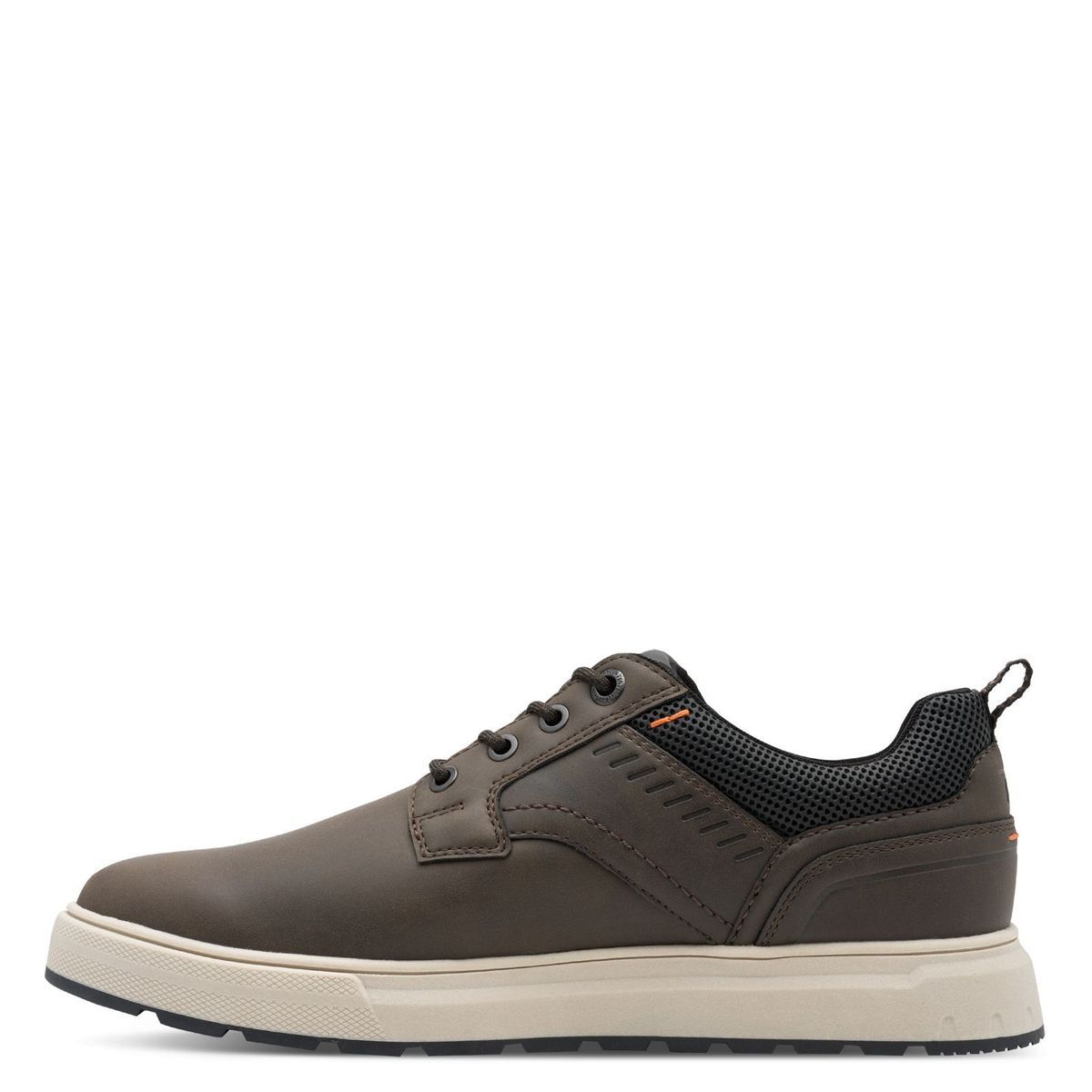Basket homme marron taupe combiné, MARCO TOZZI