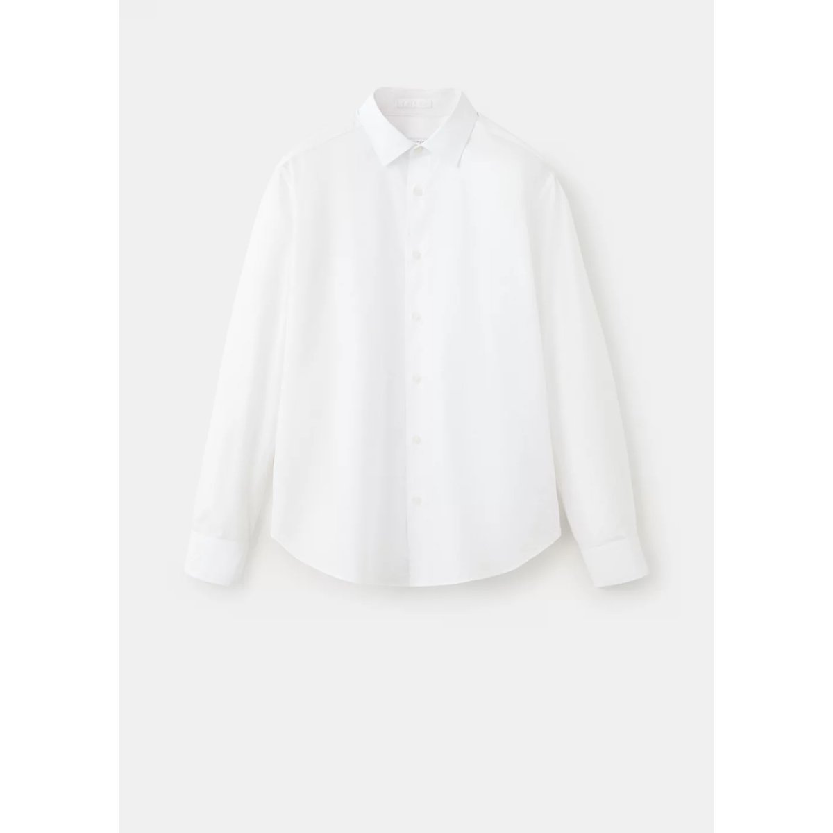 Chemise 100 % coton regular-fit blanc, MANGO MAN