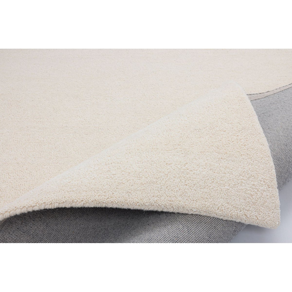 Tapis en laine tufté main style berbère - ROYAL BERBER natural blanc, THEKO