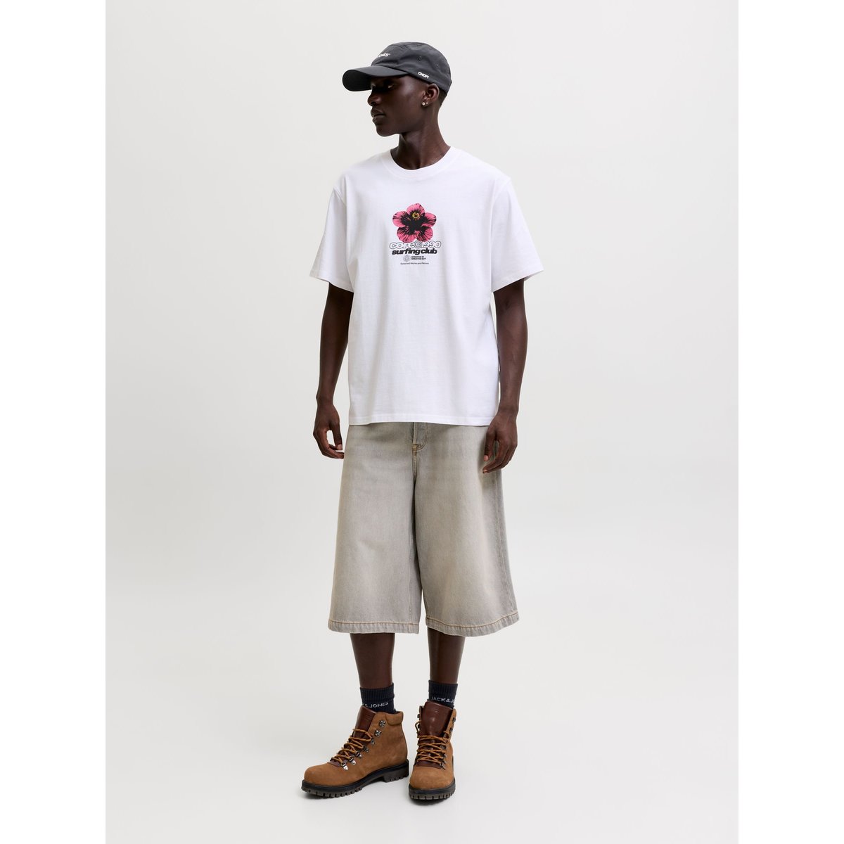 T-Shirt bright white, JACK & JONES