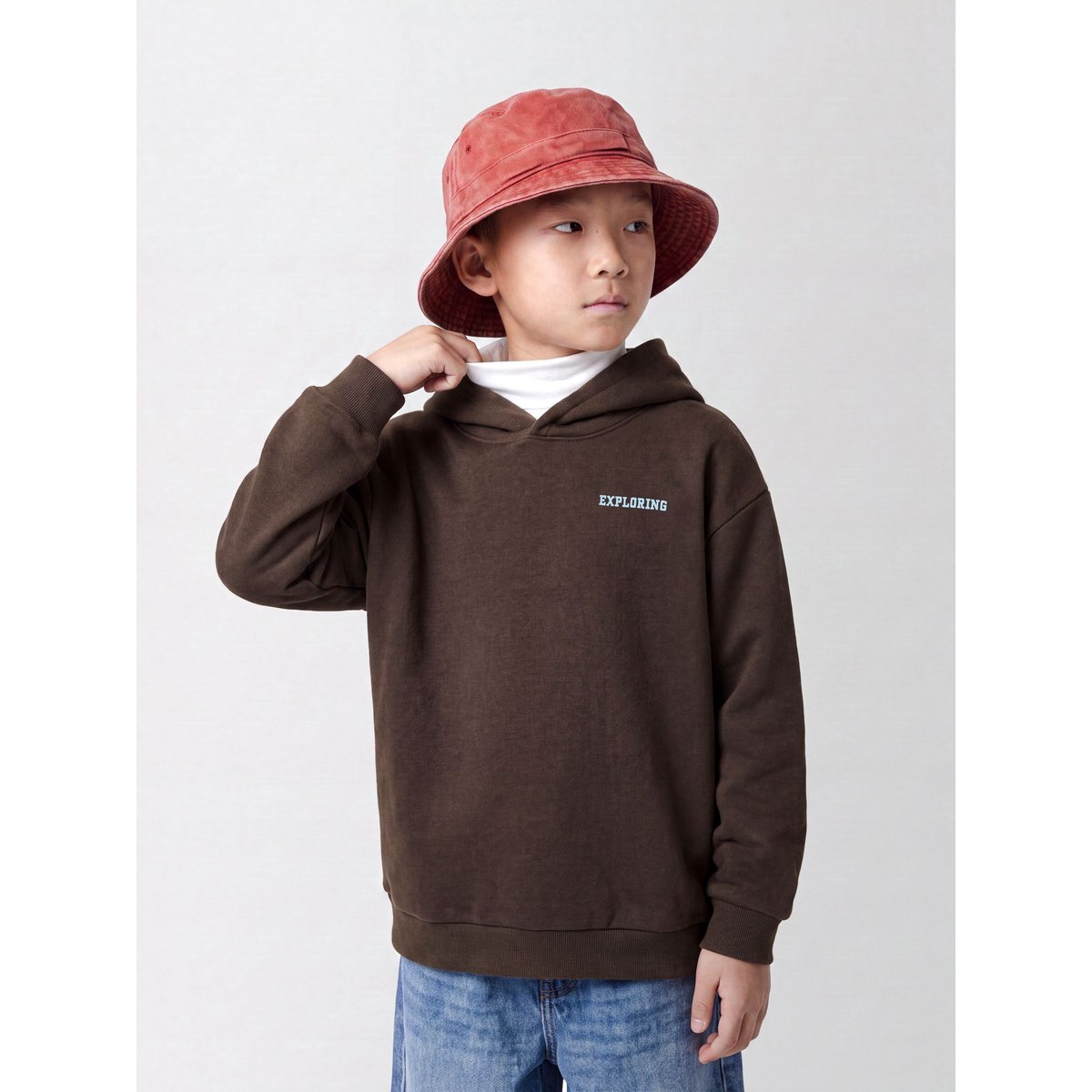 Sweat À Capuche marron - delicioso1, NAME IT
