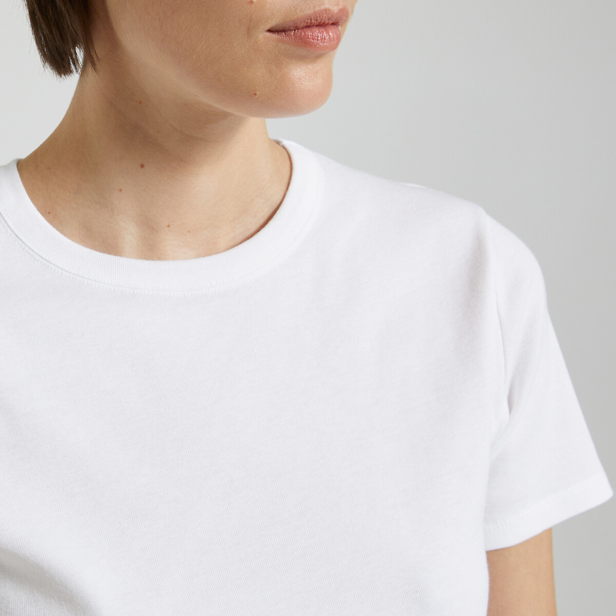 T-shirt L'Iconique, manches courtes blanc, PETIT BATEAU