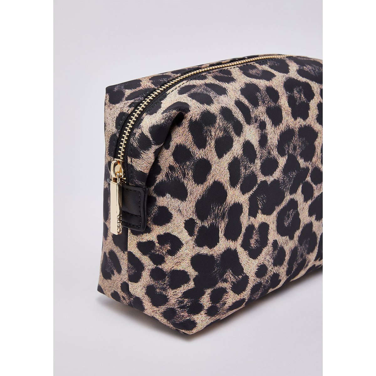 Trousse de toilette en nylon animalier noir animalier, LIU JO
