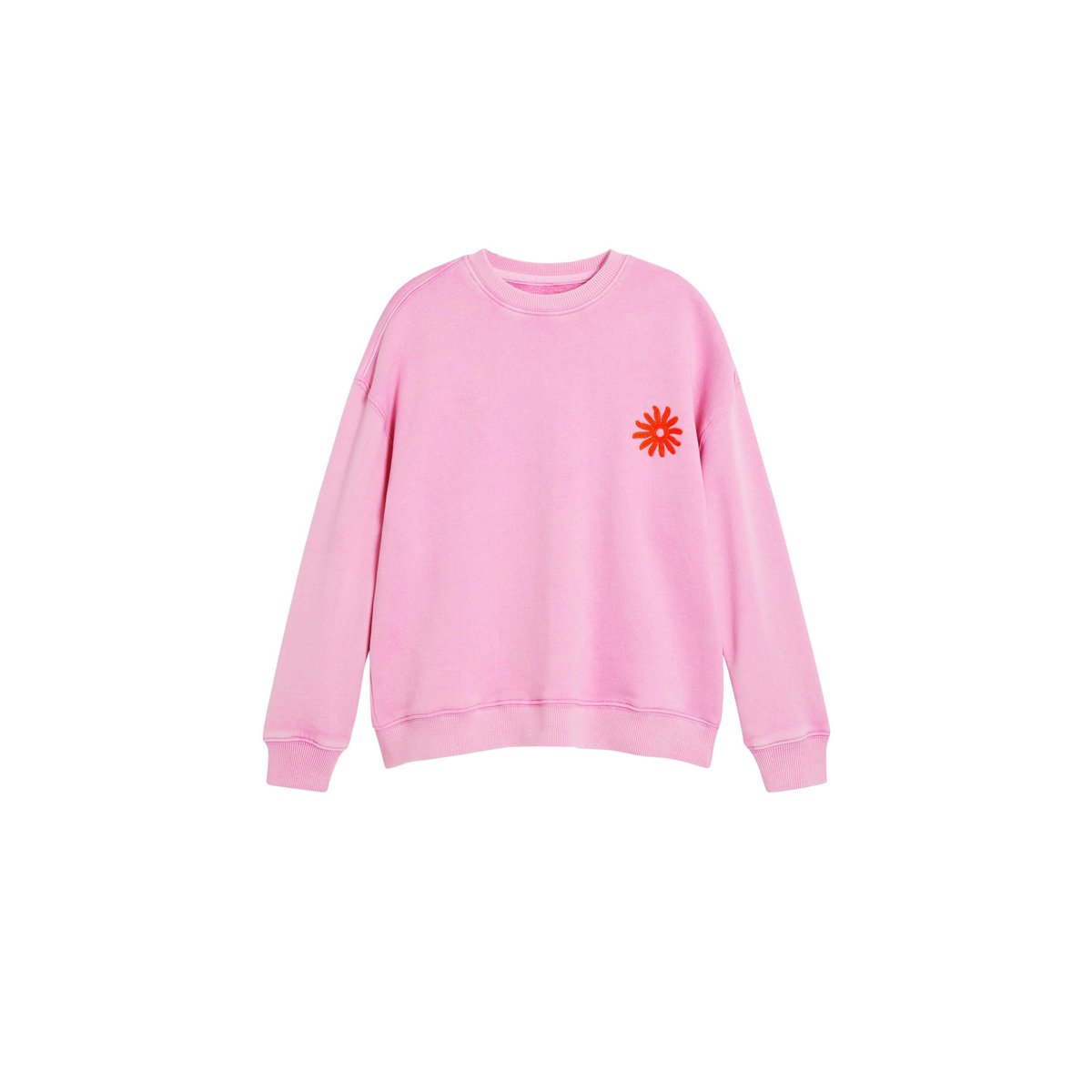 Sweat-shirt uni garçon rouge, DESIGUAL
