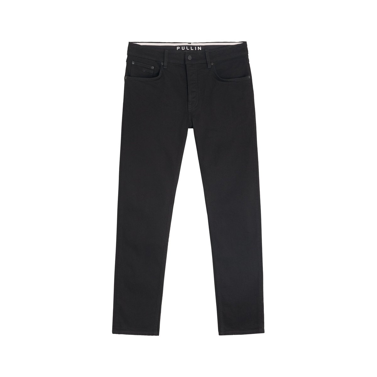 PANTALON REGULAR BLACK noir, PULLIN