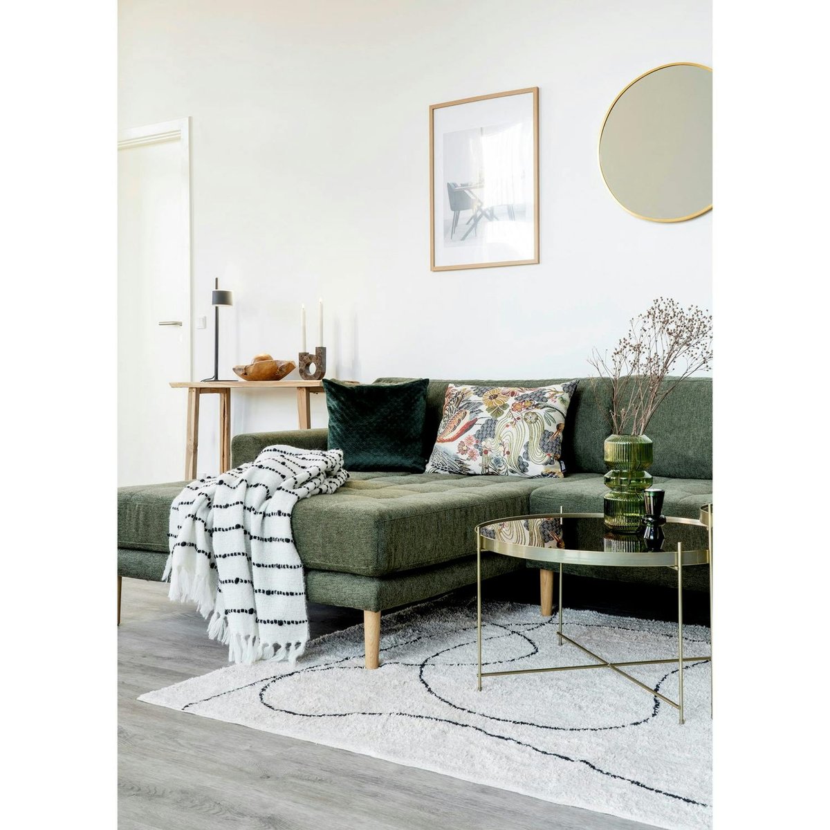 Tapis de salon beige design abstrait courbe 160x230 cm ISTANBUL beige, PIER IMPORT