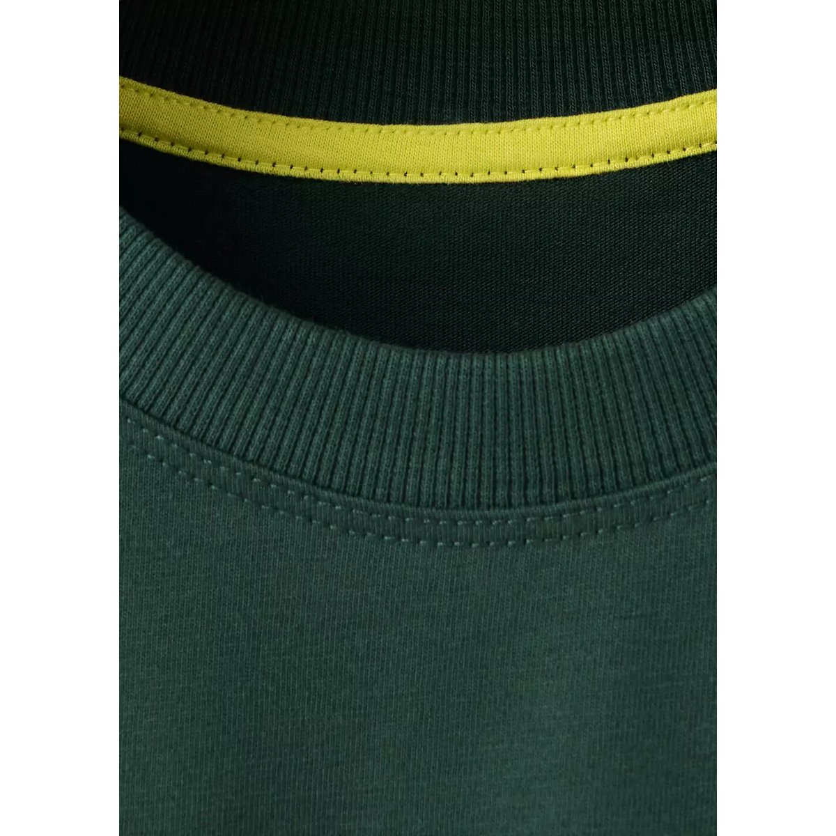 T-shirt oversize imprimé vert foncé, MANGO KIDS