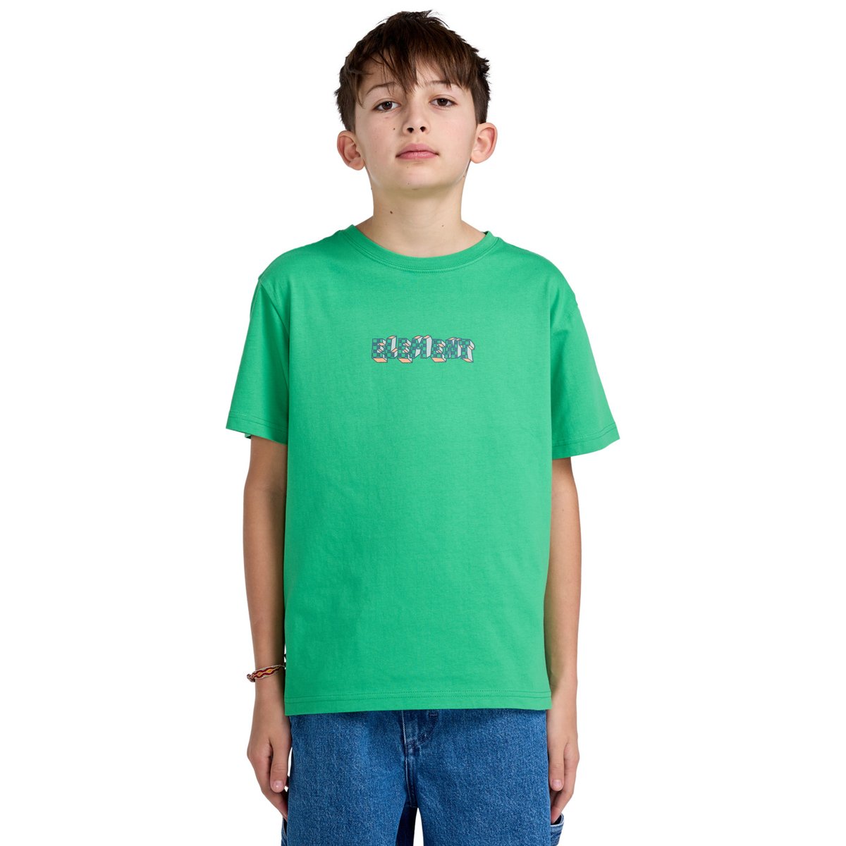 T-shirt à manches courtes FOOTSTEPS vert kelly green, ELEMENT