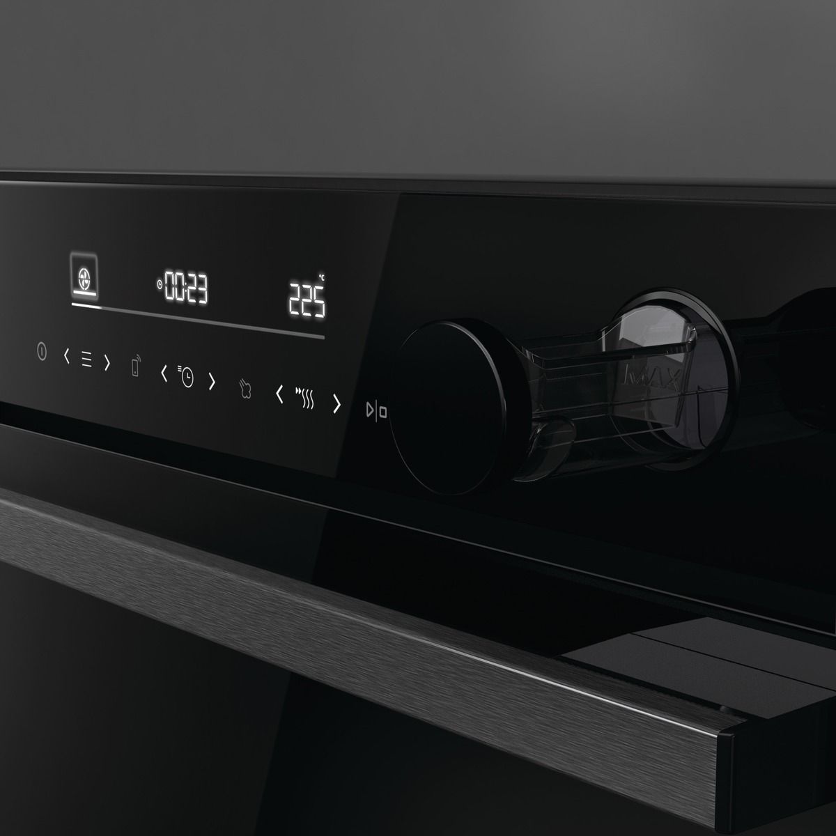 Four encastrable fonction vapeur BSA66346PBGWIFI - Pyrolyse, Ajout Vapeur, Air Fry, Wifi, 77L couleur unique, HISENSE