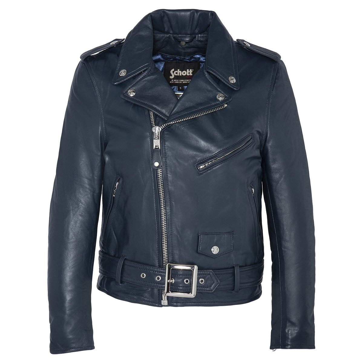 Blouson Perfecto® indigo, SCHOTT