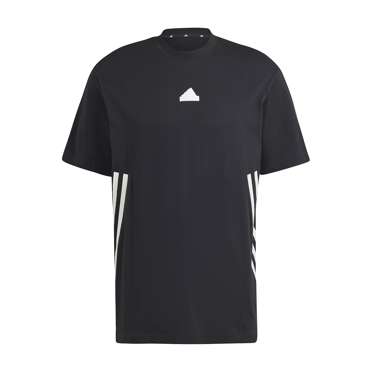 T-shirt manches courtes 3 bandes noir, ADIDAS SPORTSWEAR