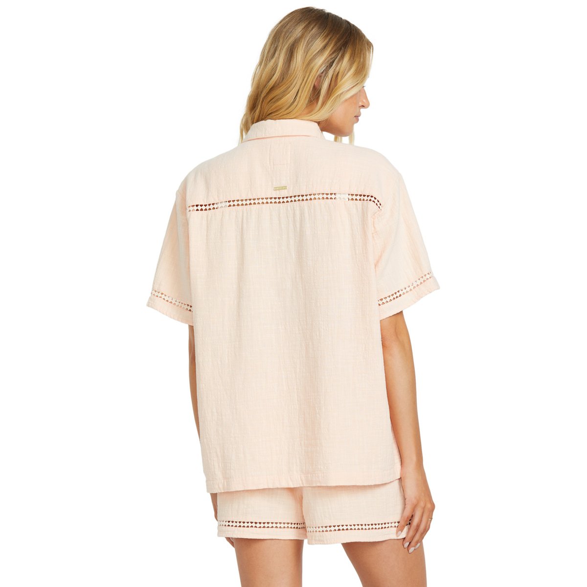Chemise à manches courtes SUMMERS END orange soft peach, BILLABONG