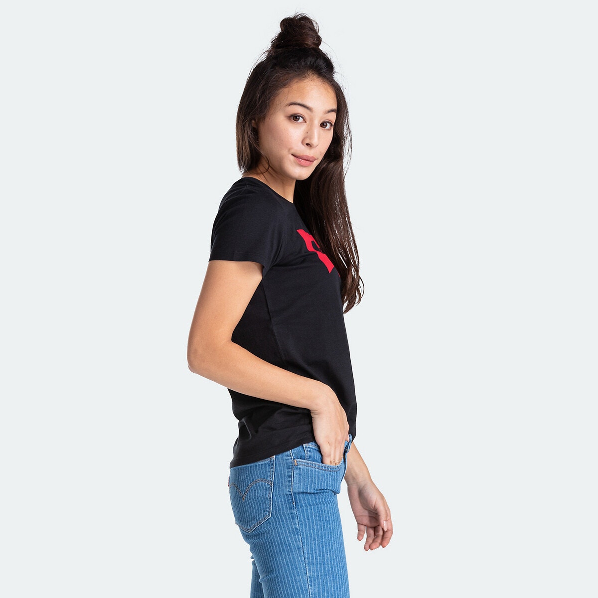 T-shirt logo THE PERFECT TEE noir, LEVI'S