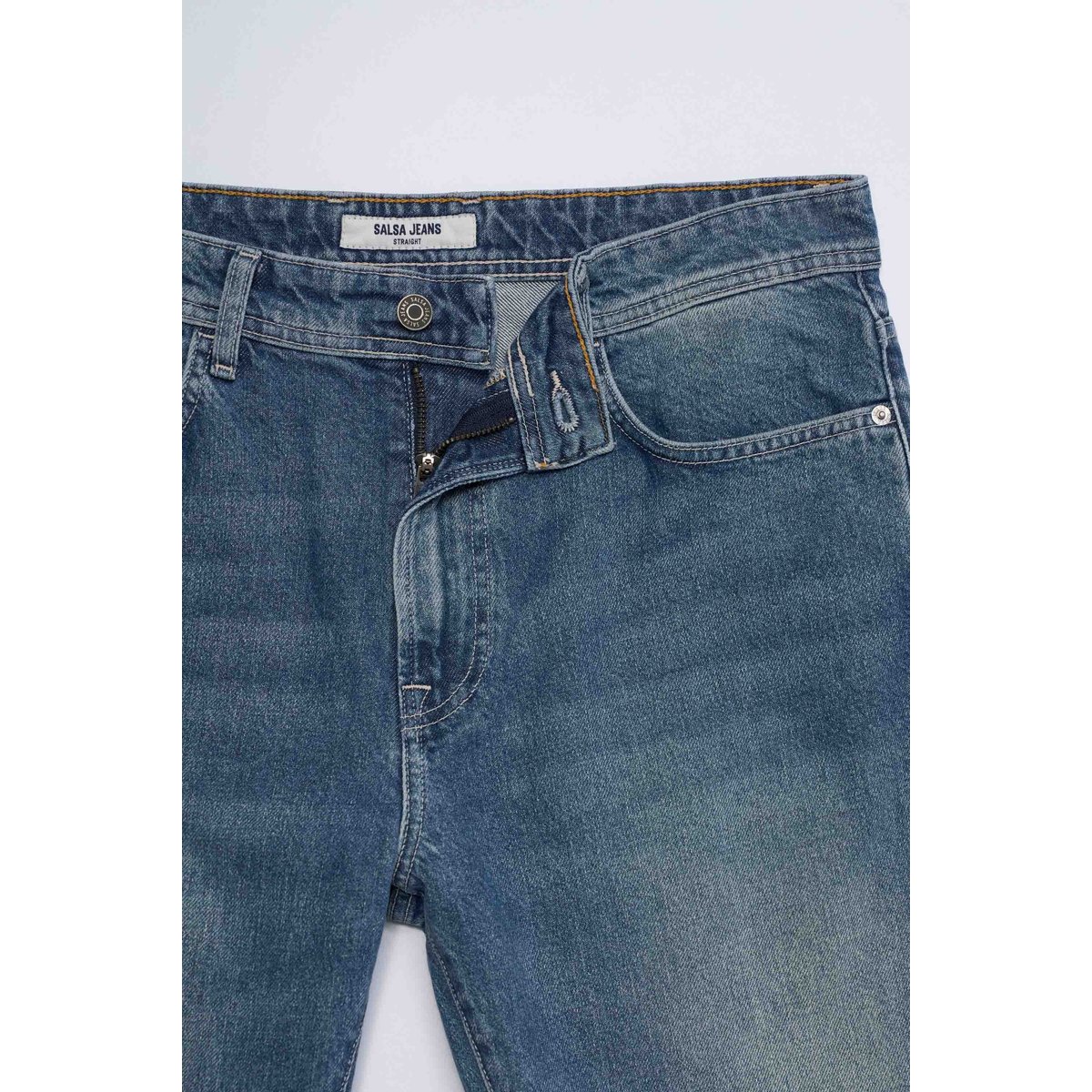 JEANS STRAIGHT FIT bleu vintage, SALSA JEANS