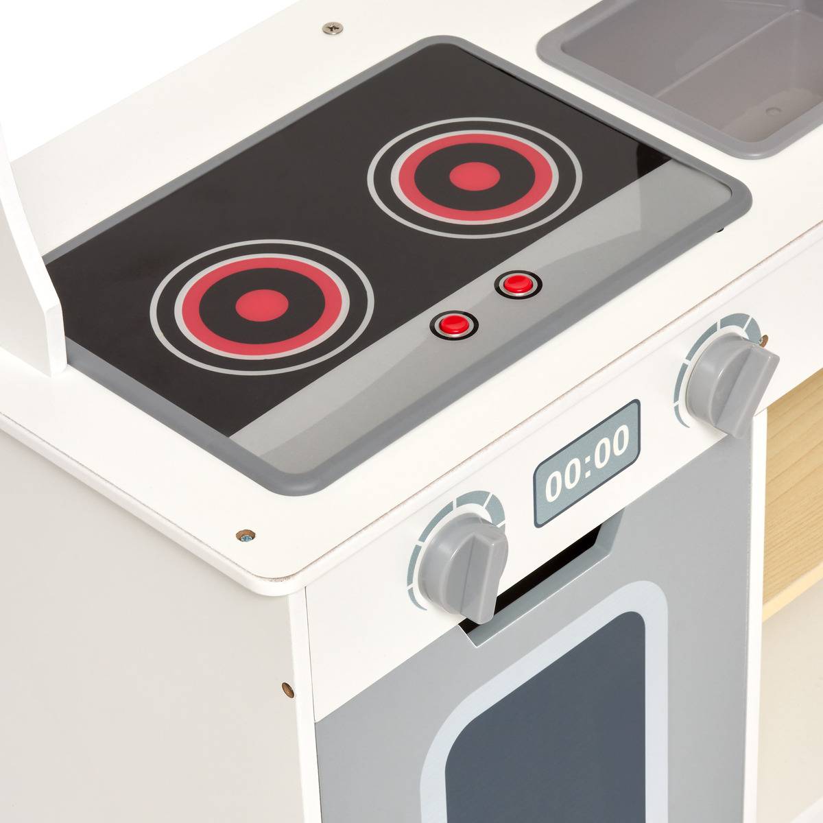 Cuisine en bois pour enfant OREN blanc, ATMOSPHERA FOR KIDS