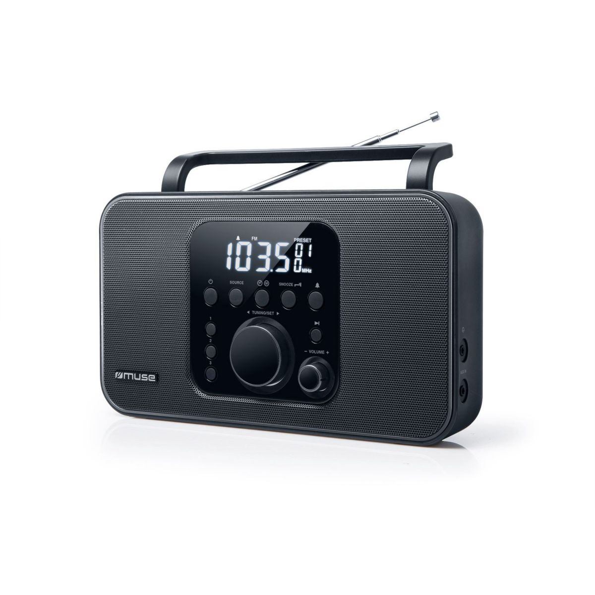 Radio FM M-091 R noir noir, MUSE